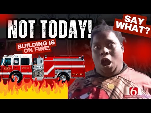 Oklahoma Woman Funny Interview After Casa Linda Apartment Fire - "Not Today"