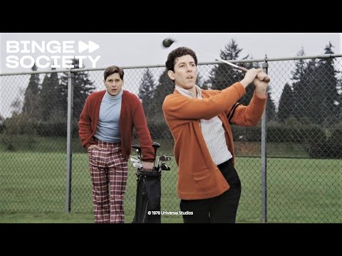 Animal House: Deltas play golf on campus