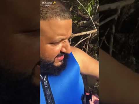DJ Khaled Gets Stuck In A Tree On His Jetski (full story)